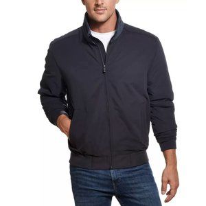 Weatherproof Men's Microfiber Fleece-Lined Bomber Jacket in Jasper-Size S Small